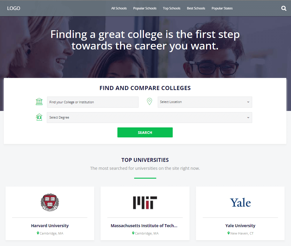 College Compare Site 1