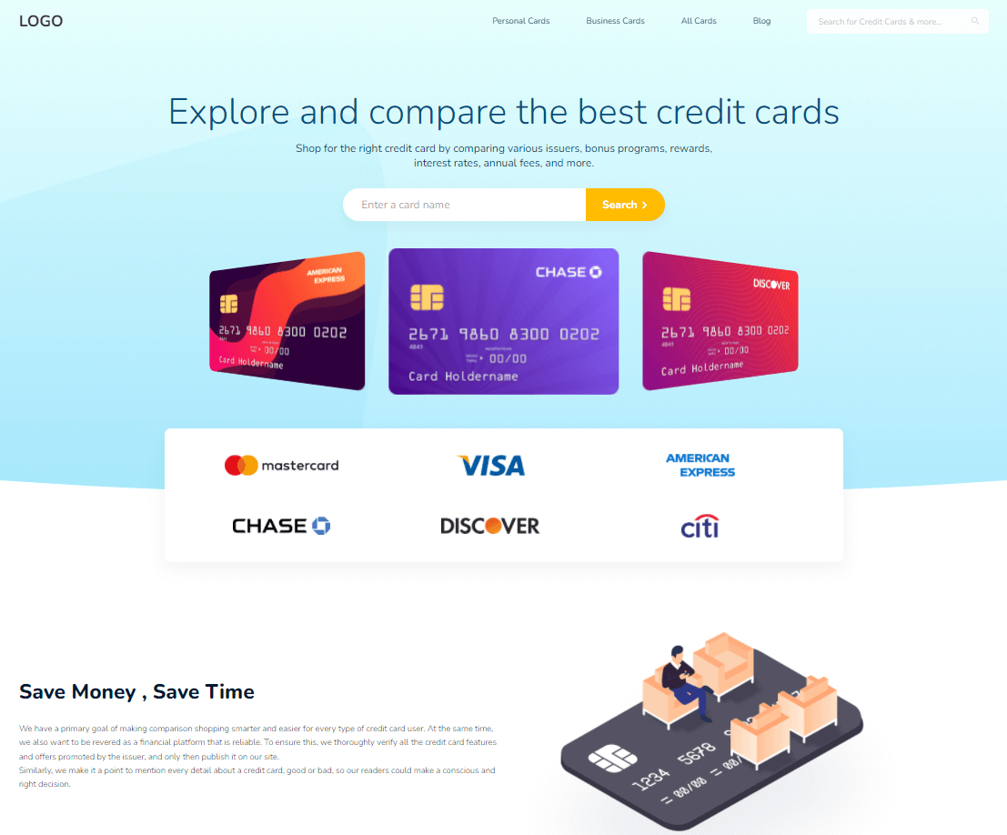 Credit Card Compare Site